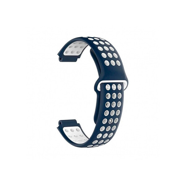 

Ремешок для Garmin Universal 16 Nike-style Silicone Band Blue/White