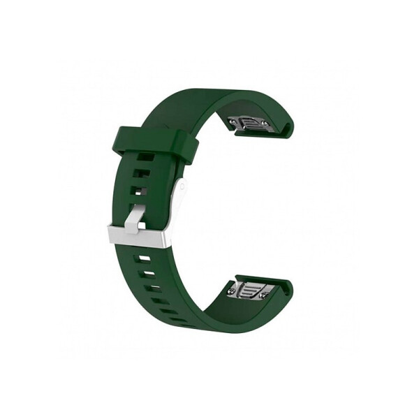 

Ремешок для Garmin QuickFit 20 Smooth Silicone Band Dark Green