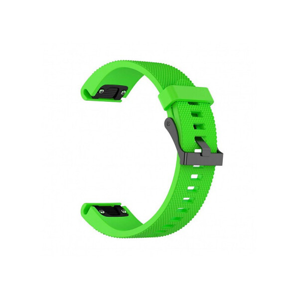 

Ремешок для Garmin QuickFit 20 Dots Silicone Band Green