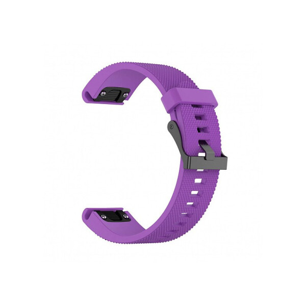 

Ремешок для Garmin QuickFit 20 Dots Silicone Band Purple