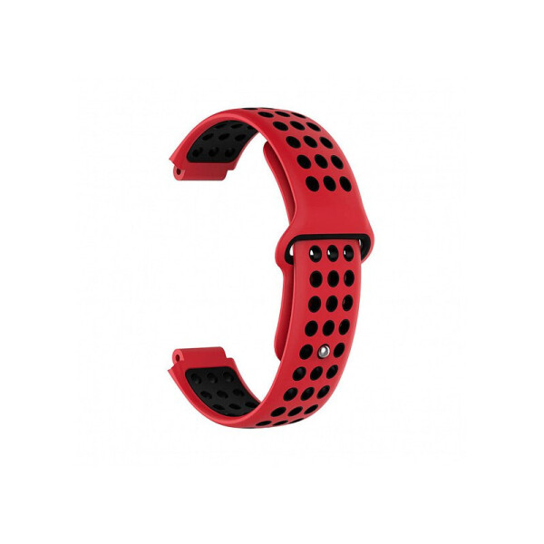 

Ремешок для Garmin Universal 16 Nike-style Silicone Band Red/Black