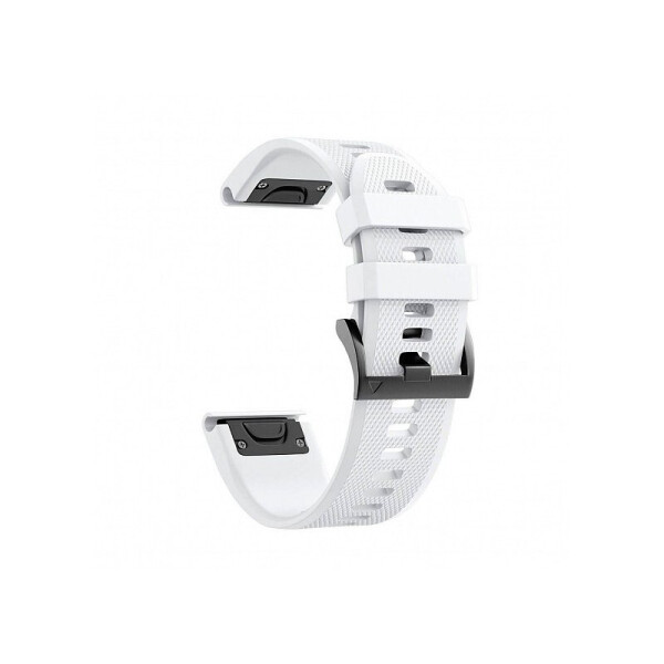 

Ремешок для Garmin QuickFit 26 Dots Silicone Band White