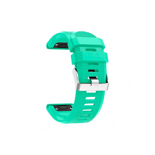

Ремешок для Garmin QuickFit 26 Striped Silicone Band Teal