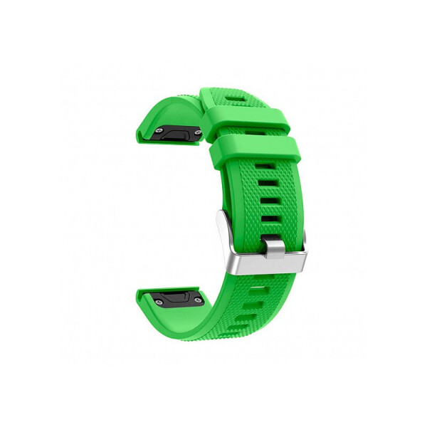 

Ремешок для Garmin QuickFit 22 Dots Silicone Band Green