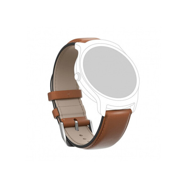 

Кожаный ремешок для Mobvoi TicWatch E/C2 Leather Strap 20mm Brown