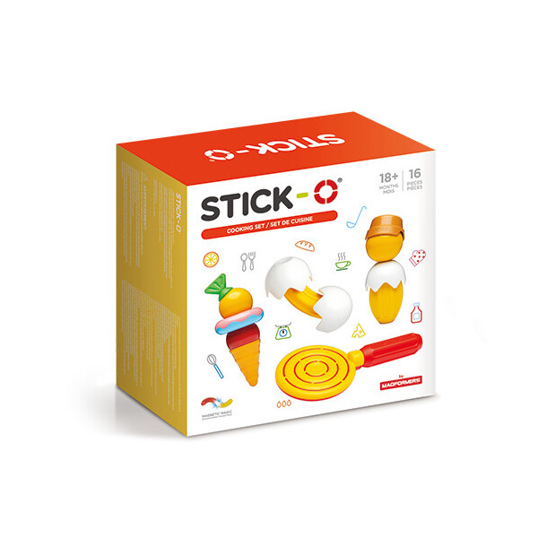 

Магнитный конструктор Stick-O Кухня, 16 эл. (902001)