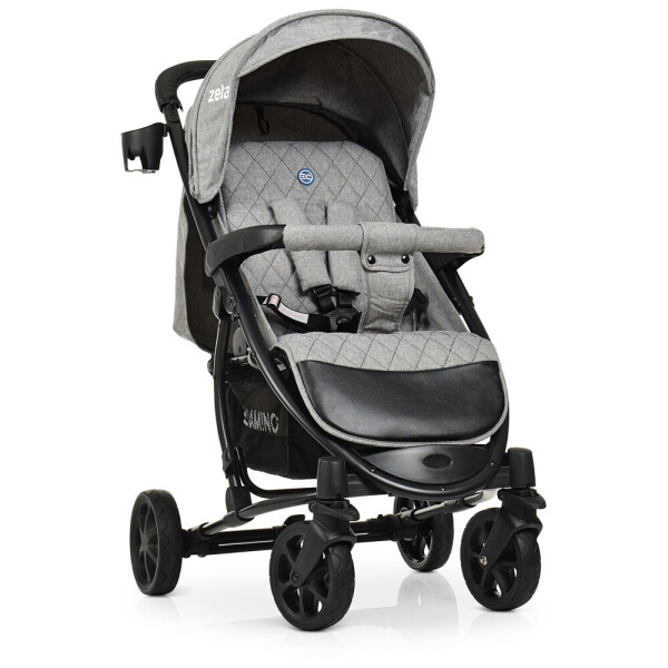 

Коляска прогулочная El Camino ME 1011L ZETA Denim Silver, серый