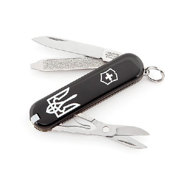 

Нож Victorinox Classic Sd Ukraine черный 0.6223.3R1