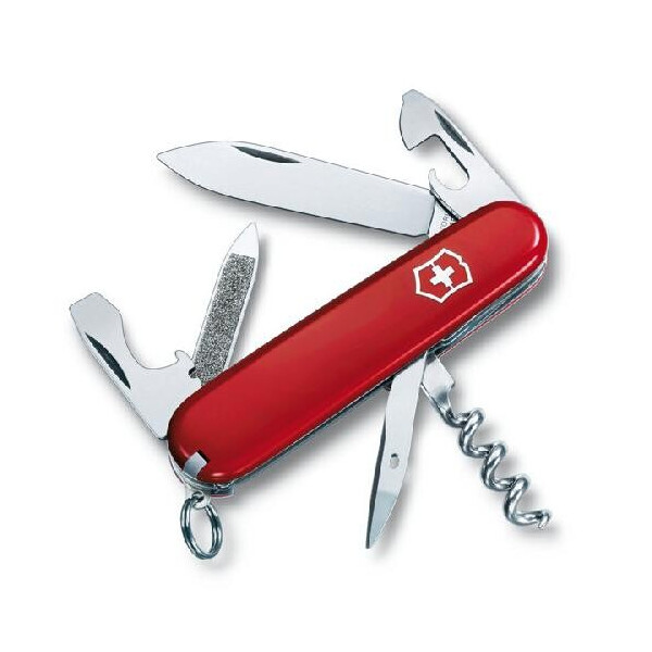 

0.3803 Ніж Victorinox Swiss Army Sportsman червоний
