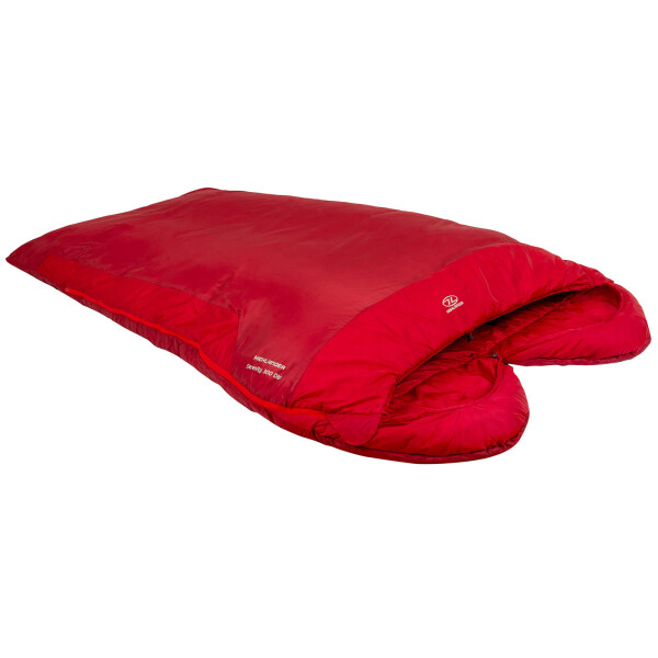 

Спальный мешок Highlander Serenity 300 Double Mummy/-5°C Red