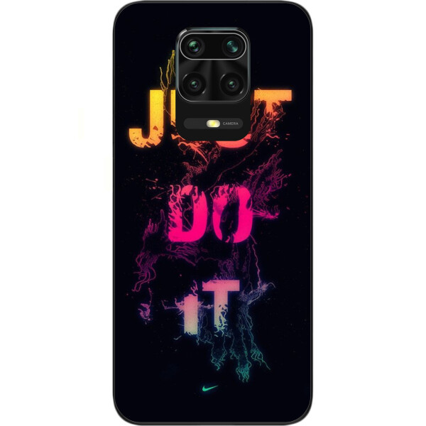 

Бампер силиконовый чехол Amstel для Xiaomi Redmi Note 9S / Note 9 Pro с картинкой Just do it