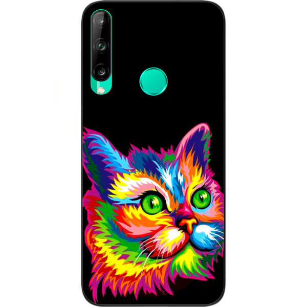 

Силиконовый чехол Amstel с рисунком для Huawei P40 Lite E Яркий кот