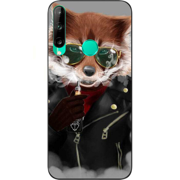 

Силиконовый чехол Amstel для Huawei P40 Lite E с картинкой Крутой енот