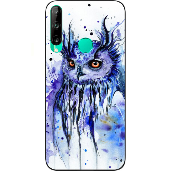 

Силиконовый чехол Amstel для Huawei P40 Lite E с картинкой Сова акварель