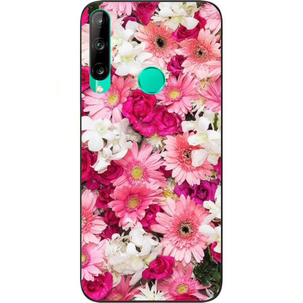 

Силиконовый чехол бампер Amstel для Huawei P40 Lite E с картинкой Нежные цветы