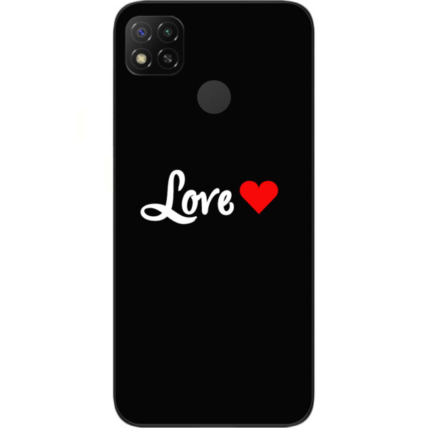 

Силиконовый чехол бампер Amstel для Xiaomi Redmi 9C с картинкой Love