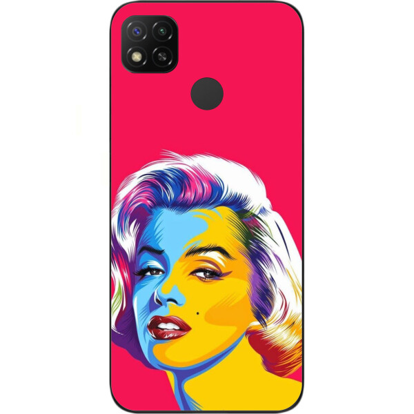 

Бампер силиконовый чехол Amstel для Xiaomi Redmi 9C с картинкой Монро