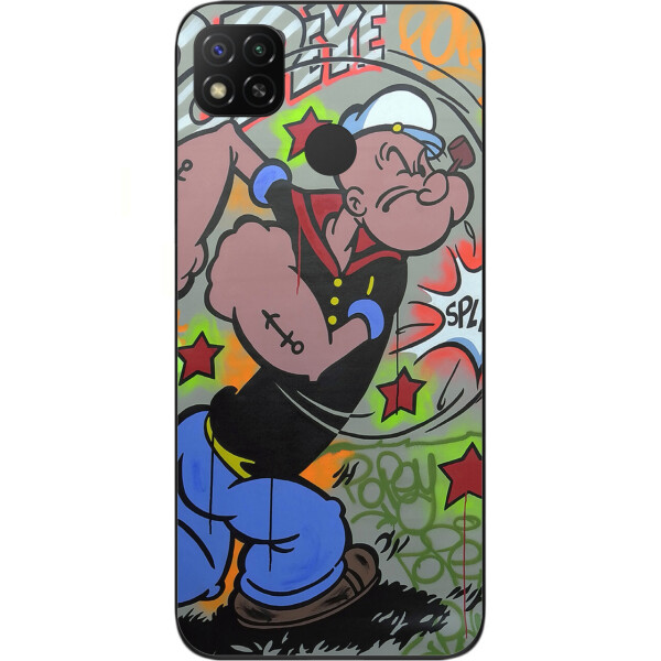 

Бампер силиконовый чехол Amstel для Xiaomi Redmi 9C с картинкой Моряк Папай
