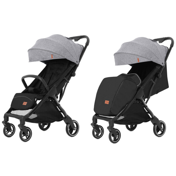 

Коляска прогулочная CARRELLO Turbo CRL-5503 Cool Grey +дождевик S
