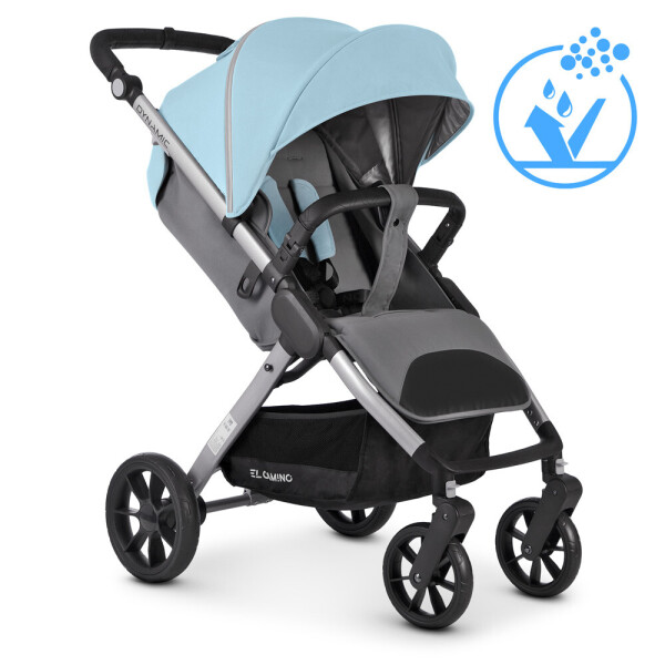 

Прогулочная коляска El Camino ME 1053-1 Dynamic Pale Blue, голубой