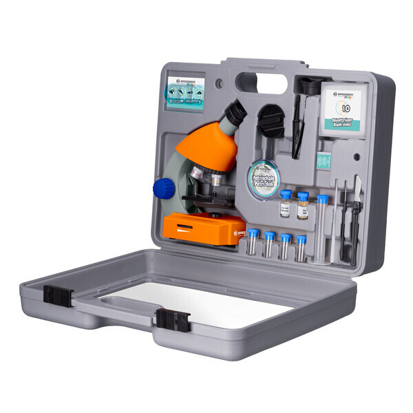 

Микроскоп Bresser Junior 40x-640x Orange (с кейсом)