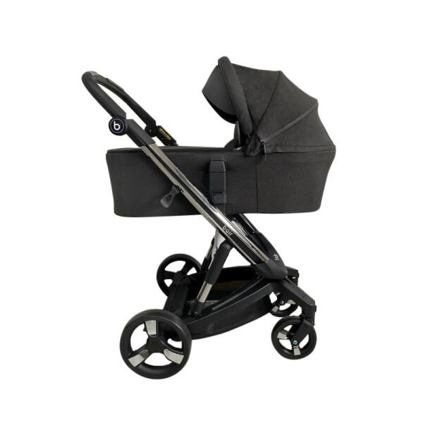 

Коляска 2 в 1 Bair Electra B-touch system BE-01 black (черный)