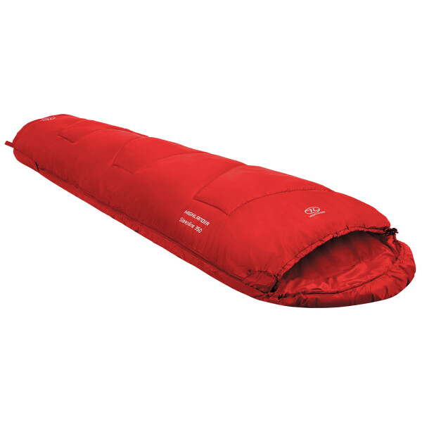 

Спальный мешок Highlander Sleepline 350 Mummy/+3°C Red (Left)