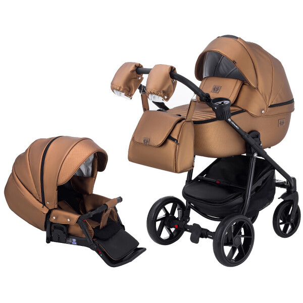 

Коляска 2 в 1 Adamex Hybryd Plus кожа 100% Y230CZ