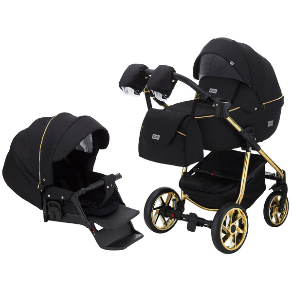 

Коляска 2 в 1 Adamex Hybryd Plus Polar (Gold) Y828