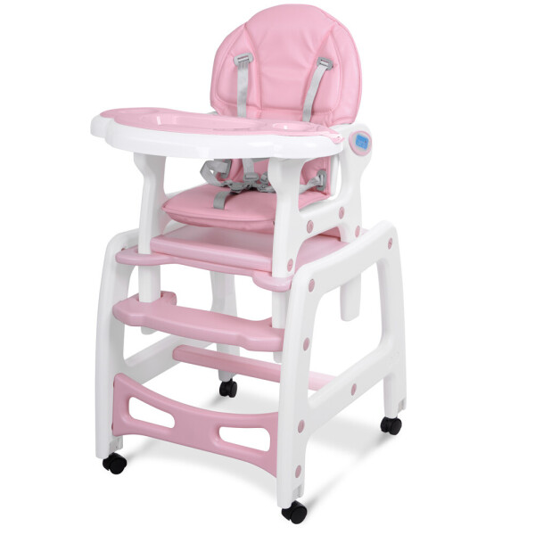 

Стульчик для кормления Bambi M 1563-8-1 Pink (M 1563)