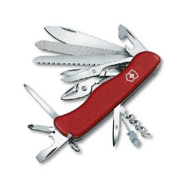 

Ніж Victorinox WORKCHAMP 0.9064 червоний