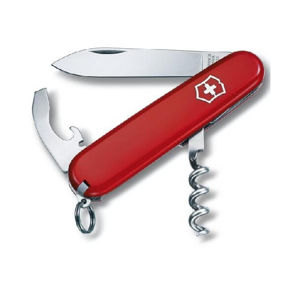 

0.3303 Ніж Victorinox Swiss Army Waiter червоний