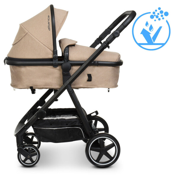

Универсальная коляска 2 в 1 El Camino ME 1069 Alliance Denim Beige, бежевый