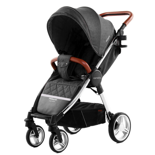 

Коляска прогулочная CARRELLO Milano CRL-5501 Solid Grey