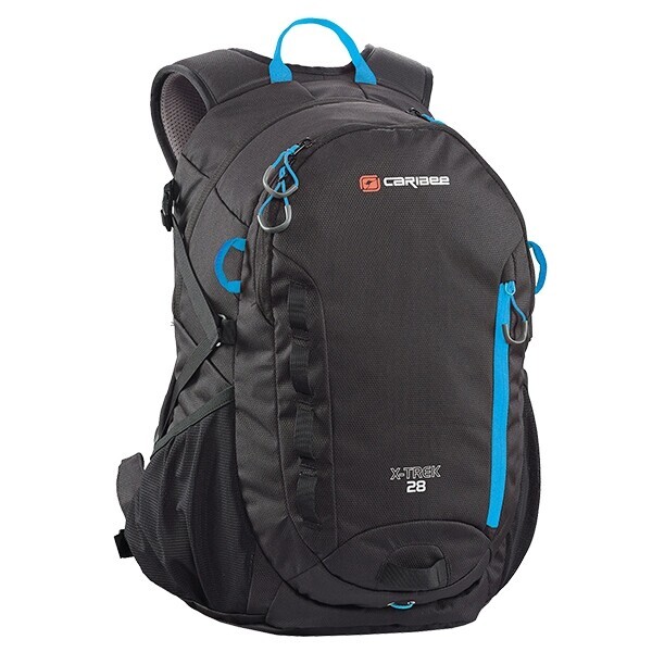 

Рюкзак туристический Caribee X-Trek 28 Black/Ice Blue