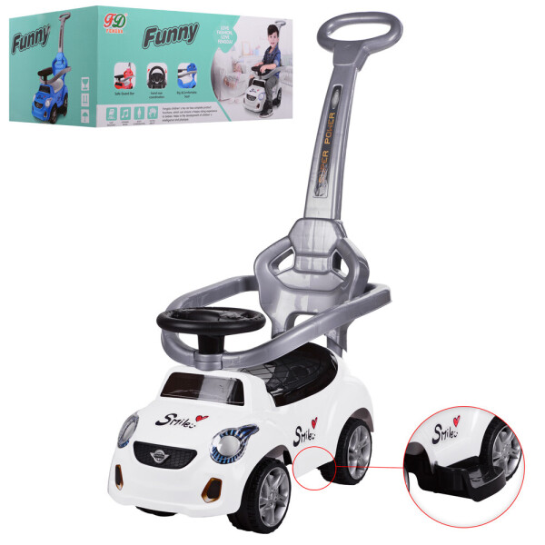 

Каталка-толокар Bambi FD-6812-1 White (FD-6812-1)