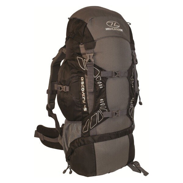 

Рюкзак туристический Highlander Discovery 45 Black