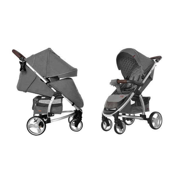 

Коляска прогулочная CARRELLO Vista CRL-8505 Steel Gray