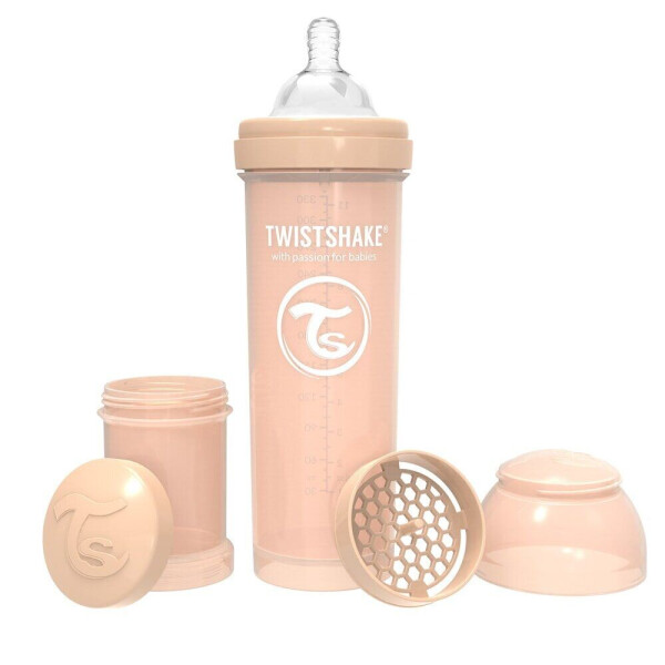 

Бутылочка антиколиковая Twistshake 330 мл Бежевая (69874)