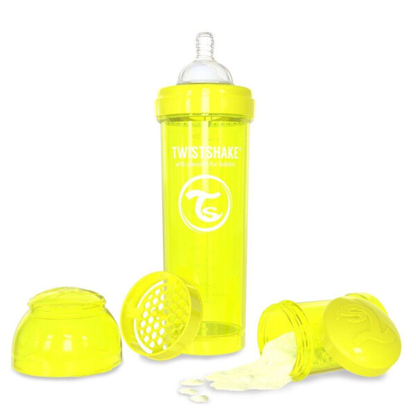 

Бутылочка антиколиковая Twistshake 330 мл Желтая (24884)