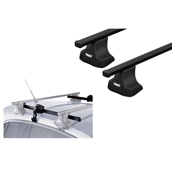 

Багажник на гладкую крышу Thule Squarebar Evo для Nissan Micra (3 door)(mkIII) 2003-2010 (TH 7122-754-774-1300)