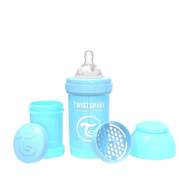

Бутылочка антиколиковая Twistshake 180 мл Светло-голубая (69857)