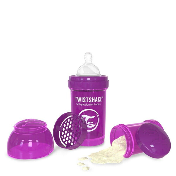 

Бутылочка антиколиковая Twistshake 180 мл Фиолетовая (24850)