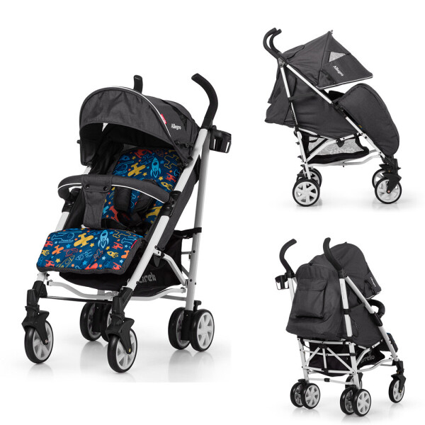 

Коляска CARRELLO Allegro CRL-10101/1 Aviation Grey прогулочная лен
