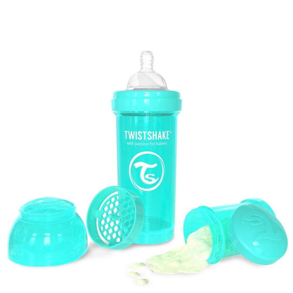 

Бутылочка антиколиковая 260 мл Twistshake Бирюзовая (24878)