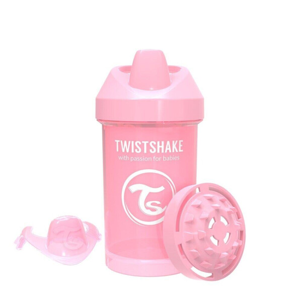 

Чашка-непроливайка Twistshake 300 мл Светло-розовая (69886)