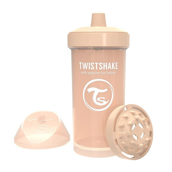 

Чашка-непроливайка Twistshake 360 мл Бежевая (69897)