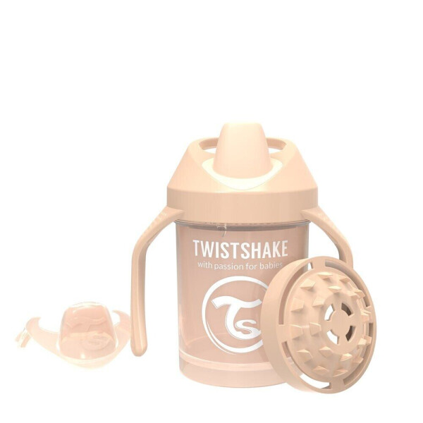 

Чашка-непроливайка Twistshake Мини 230 мл Бежевая (69881)