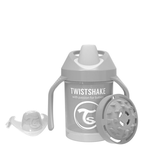 

Чашка-непроливайка Twistshake Мини 230 мл Серая (69882)