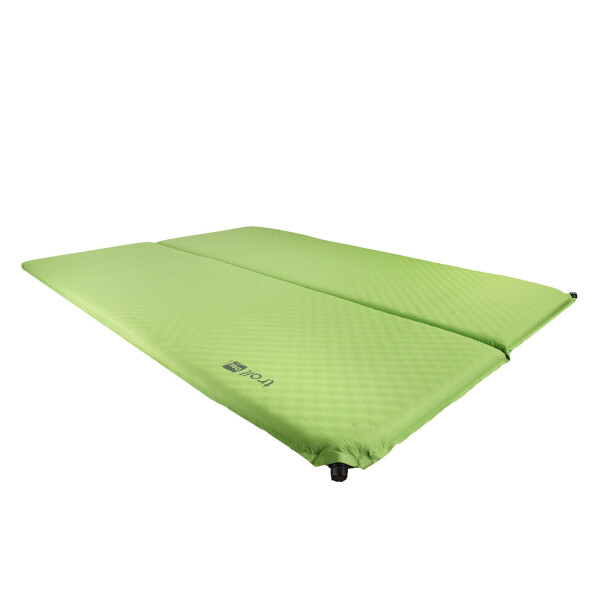 

Коврик туристический Highlander Trail Double Self Inflate Green